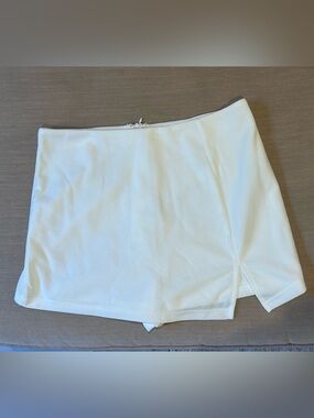 White Women's Mini Skort